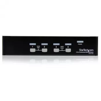 StarTech.com switch KVM VGA USB professionale a 4 porte con hub