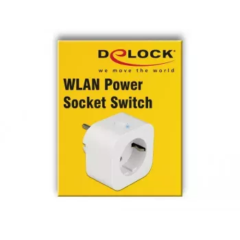 DeLOCK 11826 Presa smart WLAN (Tasmota, MQTT), bianco