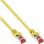 Cavo patch InLine S/FTP PiMF Cat.6 250MHz PVC CCA giallo 0,25 m