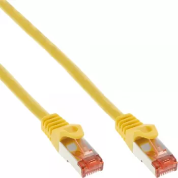 Cavo patch InLine S/FTP PiMF Cat.6 250MHz PVC CCA giallo 2 m
