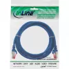 Cavo patch InLine S/FTP PiMF Cat.6 250MHz PVC CCA blu 0,25 m