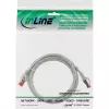 Cavo patch InLine S/FTP PiMF Cat.6 250MHz PVC CCA grigio 1,5m