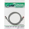 Cavo patch InLine S/FTP PiMF Cat.6 250MHz PVC CCA grigio 0,5m