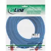 Cavo patch InLine S/FTP PiMF Cat.6 250MHz PVC CCA blu 10m