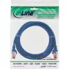 Cavo patch InLine S/FTP PiMF Cat.6 250MHz PVC CCA blu 3m