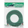 Cavo patch InLine S/FTP PiMF Cat.6 250MHz PVC CCA verde 7,5m