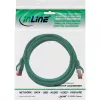 Cavo patch InLine S/FTP PiMF Cat.6 250MHz PVC CCA verde 3m