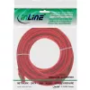 Cavo patch InLine S/FTP PiMF Cat.6 250MHz PVC CCA rosso 7,5m