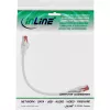 Cavo patch InLine S/FTP PiMF Cat.6 250MHz PVC CCA bianco 0,25 m