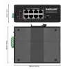 Switch industriale Intellinet 8 porte Gigabit Ethernet PoE+