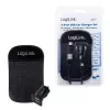 Caricabatterie da auto universale LogiLink PA0204, 2 x USB, 10,5 W, 2,1 A, indicatore LED, nero