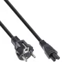 Cavo di alimentazione InLine tipo F tedesco / connettore notebook 