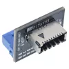 Adattatore interno InLine USB 3.0 su USB 3.1 front panel Key-A dritto