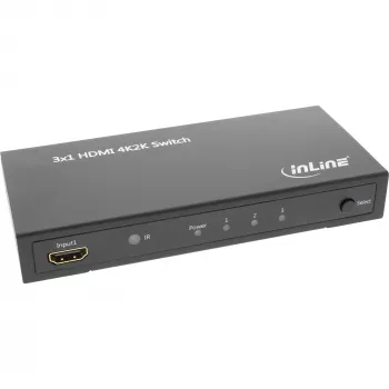 Switch HDMI InLine 3 IN su 1 OUT segnale 4K2K 3D HD Audio