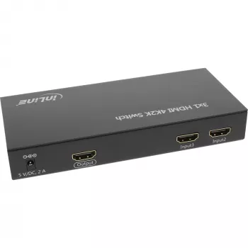 Switch HDMI InLine 3 IN su 1 OUT segnale 4K2K 3D HD Audio