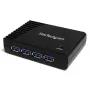 Hub StarTech.com 4 porte nero SuperSpeed USB 3.0, USB 3.2 Gen 1 (3.1 Gen 1) Type-A, 5000 Mbit/s, nero, Power, 5 V, 2 A