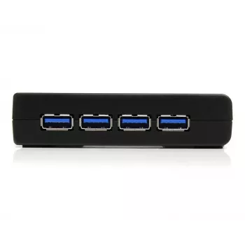Hub StarTech.com 4 porte nero SuperSpeed USB 3.0, USB 3.2 Gen 1 (3.1 Gen 1) Type-A, 5000 Mbit/s, nero, Power, 5 V, 2 A