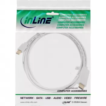 Cavo convertitore InLine Mini DisplayPort su HDMI 4K2K con audio 4K2K 1m