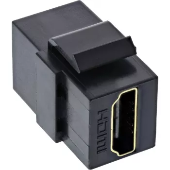 Modulo snap-in keystone HDMI InLine, 4K/60Hz, HDMI AF/AF nero