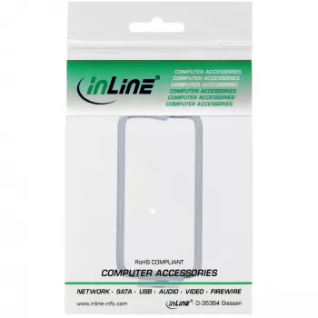 Supporto per cavi InLine 19110F metallo zincato 40x80mm