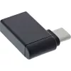 Adattatore InLine USB 3.2 Gen.2, connettore USB-C su connettore femmina USB-A angolare 90° OTG