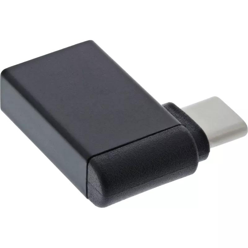 Adattatore InLine USB 3.2 Gen.2, connettore USB-C su connettore femmina USB-A angolare 90° OTG
