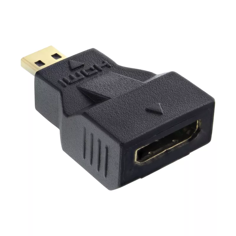 Adattatore HDMI InLine HDMI C femmina / HDMI D maschio 17690C