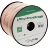 Cavo per altoparlanti InLine 2x 2,5mm² CCA trasparente 50m