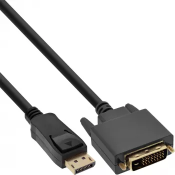 InLine cavo convertitore DisplayPort-DVI, nero, 5 m