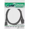 Cavo adattatore di alimentazione InLine, IEC-60320 C14 a C19, 3x1,5mm², max. 10A, 2m