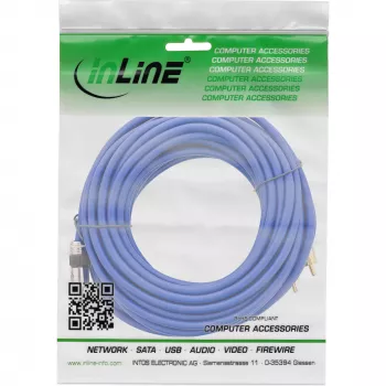 InLine cavo audio Premium 2x connettore RCA / connettore jack 3,5 mm placcato oro 25 m