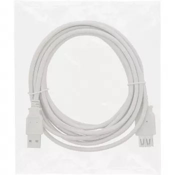InLine cavo prolunga USB 2.0 Type-A maschio/femmina, beige, 1,8 m, Bulk