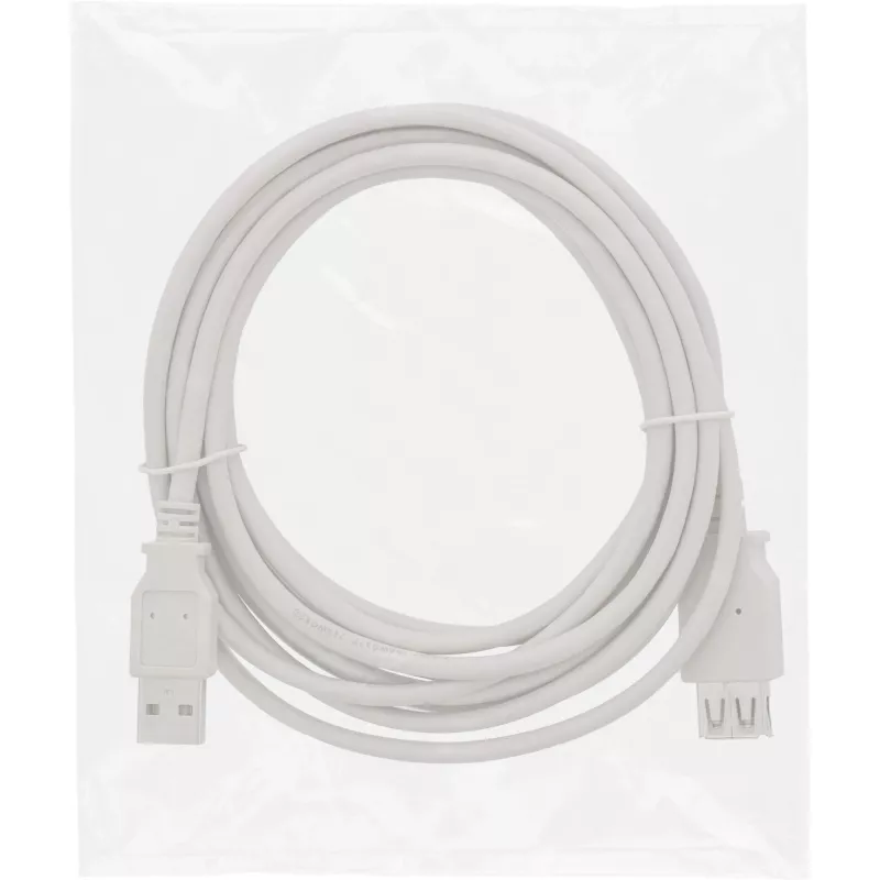InLine cavo prolunga USB 2.0 Type-A maschio/femmina, beige, 1,8 m, Bulk