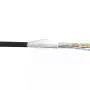 Cavo patch InLine SF/UTP Cat.5e AWG26 CCA PVC nero 100 m