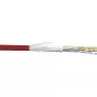 Cavo patch InLine SF/UTP Cat.5e AWG26 CCA PVC rosso 100 m