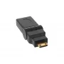 Adattatore HDMI InLine 17690M HDMI A femmina / HDMI C maschio pieghevole placcato oro