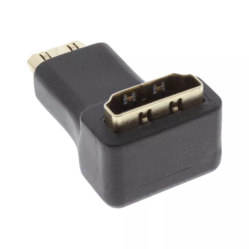 Adattatore HDMI Type-A femmina / Type-C maschio angolare InLine 17690K