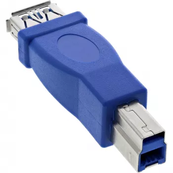 Adattatore USB 3.0 Type-A femmina / Type-B maschio InLine 35300D