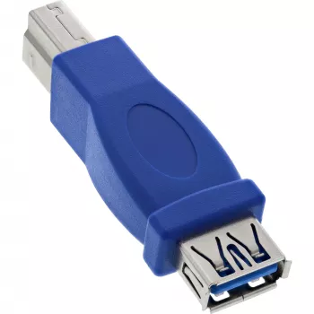 Adattatore USB 3.0 Type-A femmina / Type-B maschio InLine 35300D