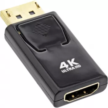 Convertitore InLine DisplayPort maschio / HDMI femmina, 4K/60Hz, con audio