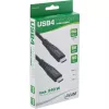 Cavo USB4 InLine, USB-C maschio/maschio, PD 240W, 8K60Hz, TPE nero 1 m