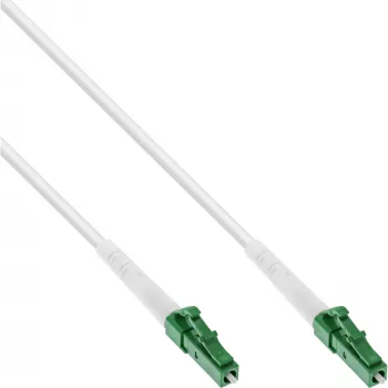 Cavo in fibra ottica simplex InLine, FTTH, LC/APC8° a LC/APC8° 9/125µm OS2 25m