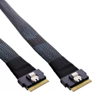 Cavo SAS slim InLine, SFF-8654 8X su SFF-8654 8X, 48 Gb/s, 0,5 m