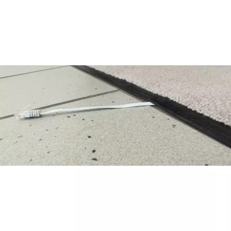 Cavo patch piatto ultraslim InLine U/UTP Cat.6 Gigabit nero 5 m
