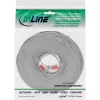 Cavo patch piatto ultraslim InLine U/UTP Cat.6 Gigabit grigio 7 m