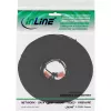 Cavo patch piatto ultraslim InLine U/UTP Cat.6 Gigabit nero 7 m