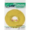 Cavo patch piatto ultraslim InLine U/UTP Cat.6 Gigabit giallo 7 m