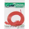 Cavo patch piatto ultraslim InLine U/UTP Cat.6 Gigabit rosso 2 m