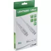 Cavo InLine USB-C Lightning, per iPad, iPhone, iPod, argento/alluminio, 1 m