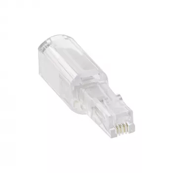 InLine Twist-Stop per ricevitore telefonico connettore 4P4C / femmina, InLine, 18890L